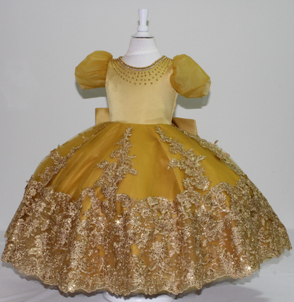 Diseño Selenny - Golden Dress
