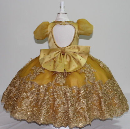 Diseño Selenny - Golden Dress