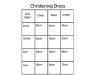 Christening Dress - Model 159