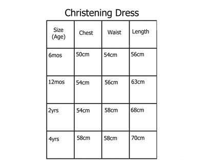 Christening Dress - Model 245
